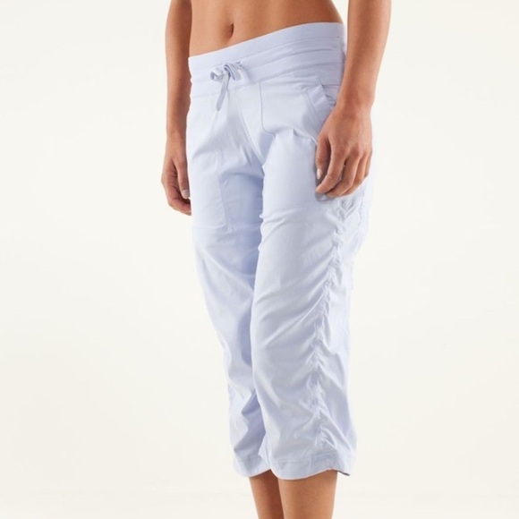 Lululemon Studio 25" Pants Crop *No Liner Cool Breeze - Picture 5 of 16